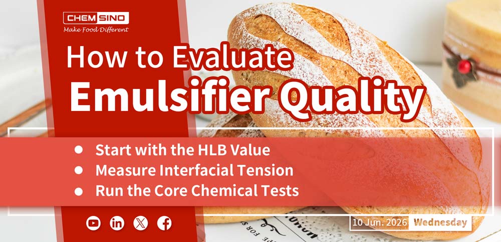 How to evaluate emulsifier quality